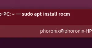 Ubuntu 26.04 Allows "sudo apt install rocm" But It's Months Out-Of-Date