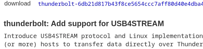 USB4STREAM