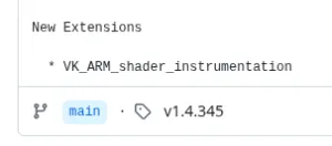 Vulkan 1.4.345 Released With New ARM Shader Instrumentation Extension