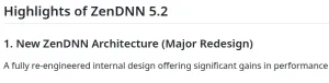 AMD ZenDNN 5.2 Brings A Major Redesign, AOCC 5.1 Recently Released