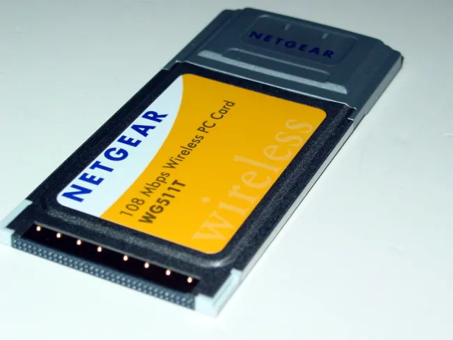 PCMCIA WiFi card