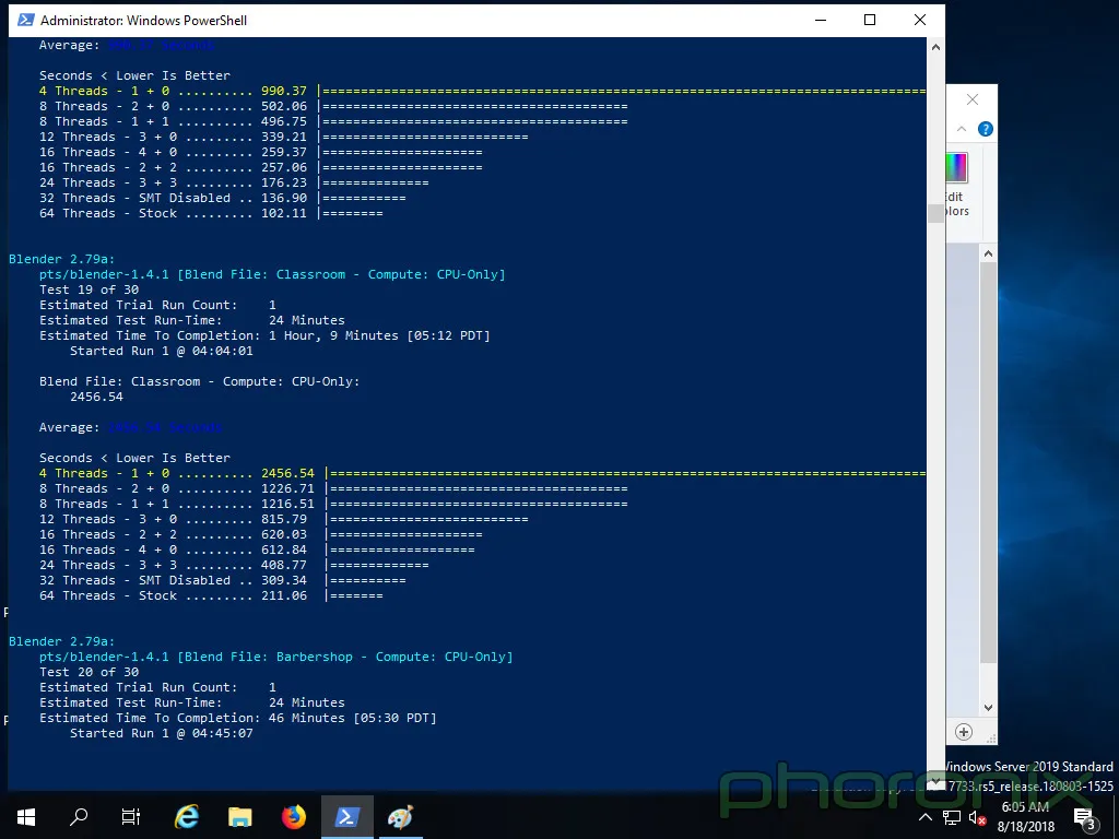 [Phoronix] A Look At The Windows vs. Linux Scaling Performance Up To 64 ...