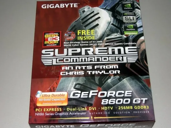 Gigabyte GeForce 8600GT 256MB GV NX86T256D Review Phoronix