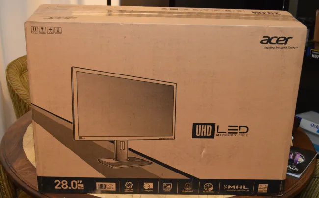 Acer B286HK: A 28-inch UHD LED 4K Monitor For As Low As $350