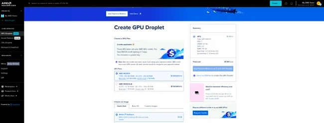 AMD Developer Cloud