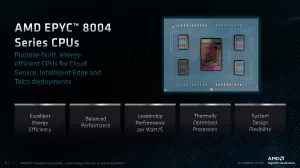 AMD Launches The EPYC 8004 "Siena" 4th Gen EPYC Processors