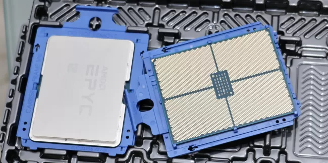 AMD EPYC 8534P and EPYC 8534PN processors on tray