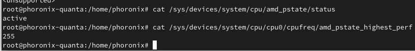 AMD EPYC with amd_pstate driver