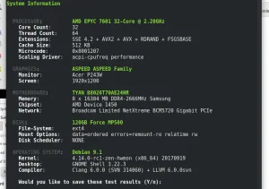 GCC & LLVM Clang Compiler Benchmarks On AMD's EPYC 7601