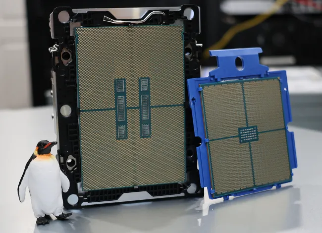 Intel Xeon and AMD EPYC CPUs