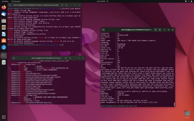 Radeon vega 8 linux 2025