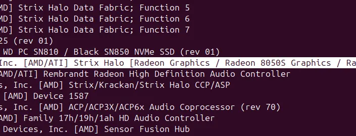 AMD Radeon 8050S "Strix Halo" Linux Graphics Performance