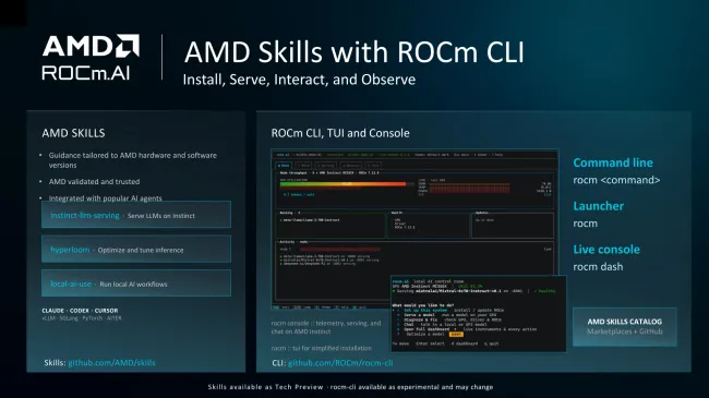 AMD ROCm AI CLI