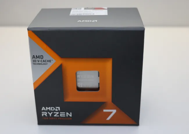AMD Ryzen 7 7700X3D packaging