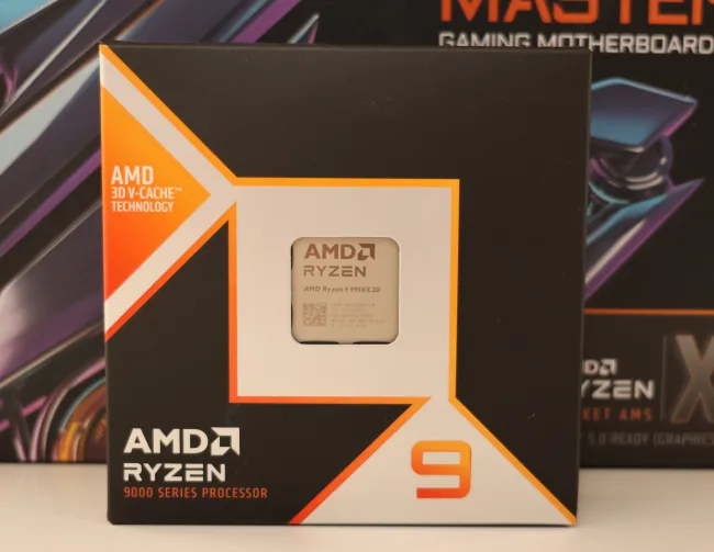 AMD RYNA 9 9950X3D RITIL CPU