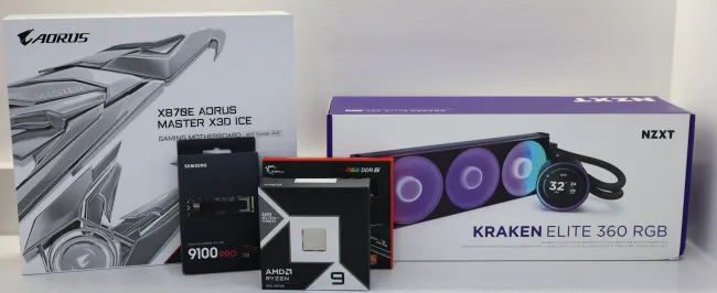 AMD Ryzen 9 9950X3D2 review kit