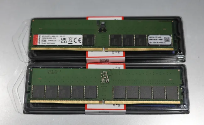 Kingstom DDR5-5600 ECC Unbuffered DIMMs