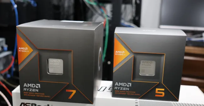 AMD Ryzen 5 8600G and Ryzen 7 8700G
