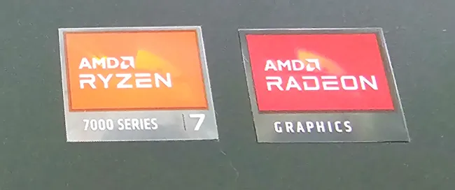 AMD Ryzen 7040 series laptop badgets