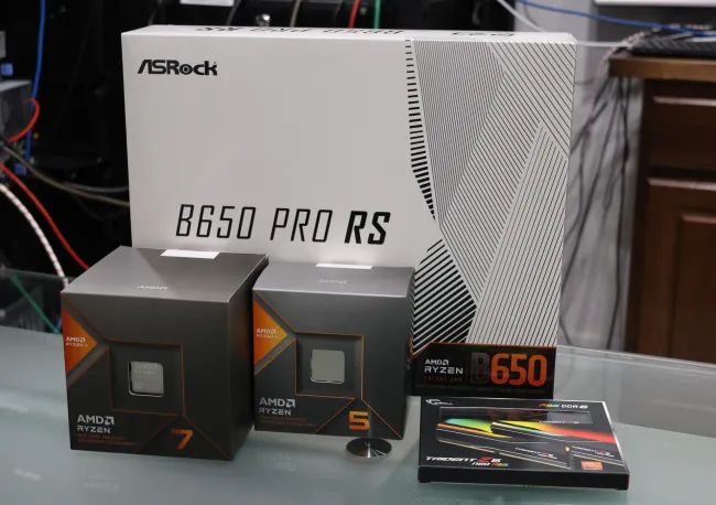 AMD Ryzen 7 800G series review kit