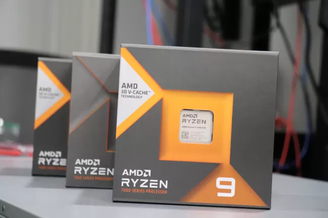 AMD Ryzen 9 7900X3D package