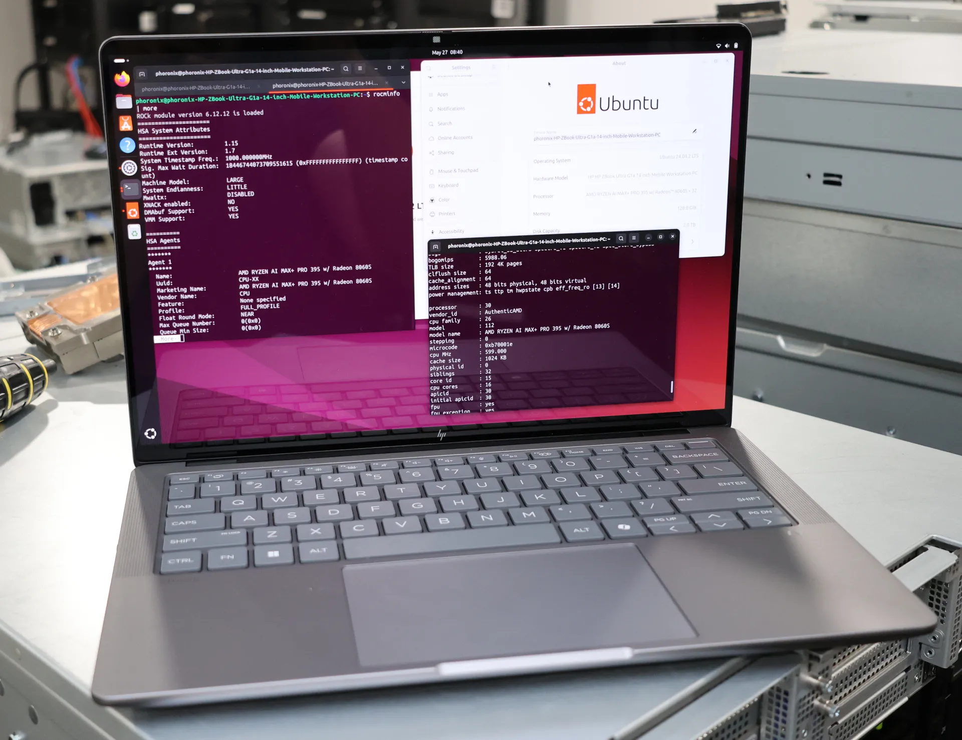ROCm GPU Compute Performance With AMD Ryzen AI MAX+ "Strix Halo"