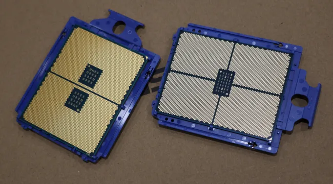 AMD EPYC 7601 and EPYC 8004 processors
