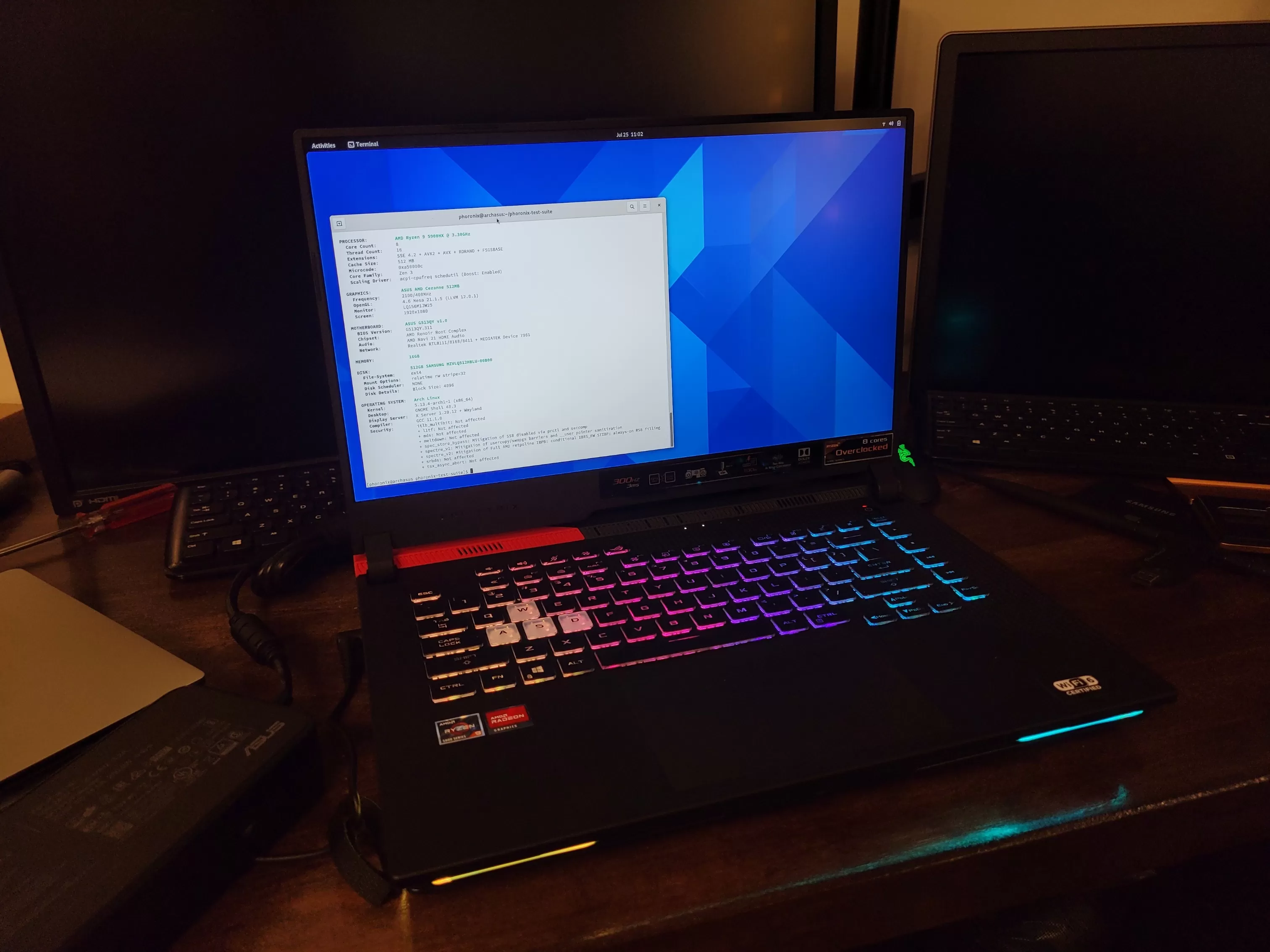 G533 linux 2025