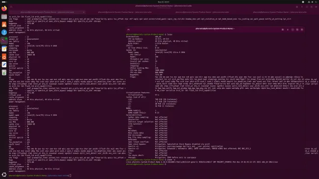 Core Ultra 9 285K on Ubuntu 25.10