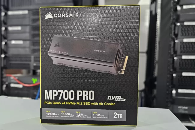 Corsair MP700 PRO 2TB PCIe Gen5 NVMe SSD Review - Phoronix