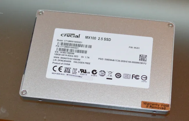 Crucial - Disque SSD MX500 2.5 1 To Série ATA III