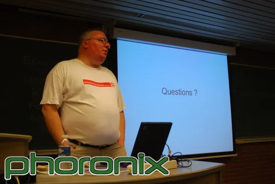 John Bridgman FOSDEM presentation