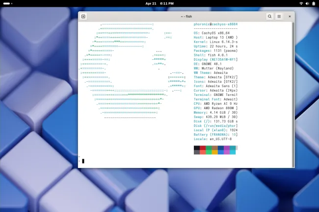 CachyOS on AMD Strix Point