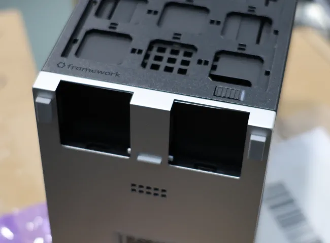 Framework Desktop expansion card slots