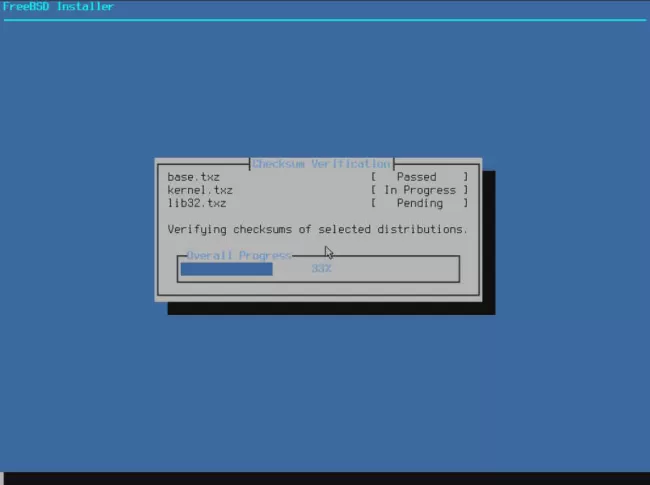 FreeBSD 14 installer