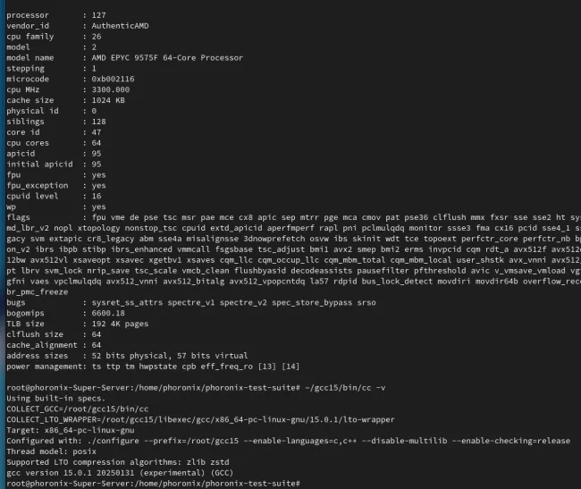 GCC 15 Compiler Showing Off Nice Performance Improvements On AMD Zen 5 ...