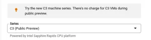 Intel Sapphire Rapids Performance With Google Cloud Compute Engine C3