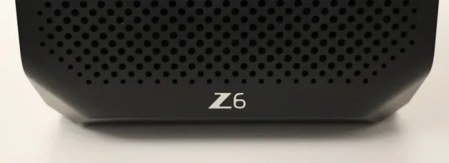 HP Z6 branding