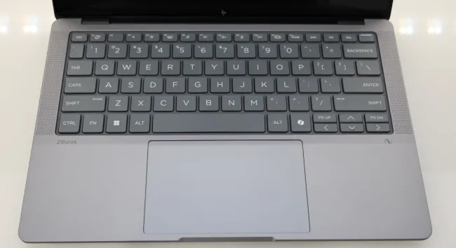 HP ZBook Ultra G1a keyboard