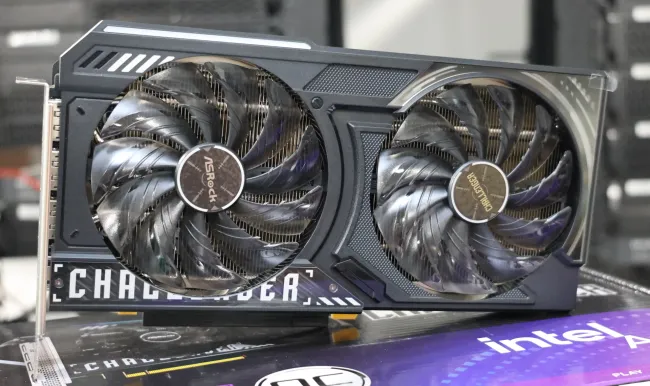 ASRock Arc B570 graphics card