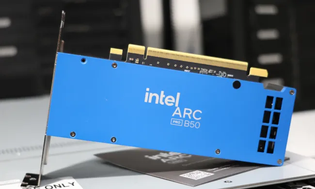 Intel Arc Pro B50 graphics card