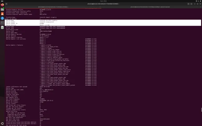 Intel Lunar Lake with Compute Runtime on Ubuntu Linux