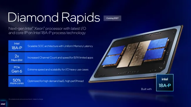 Intel Diamond Rapids at Computex 2026