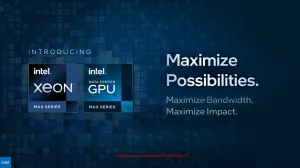 Intel Introduces Xeon Max & Data Center GPU Max Series