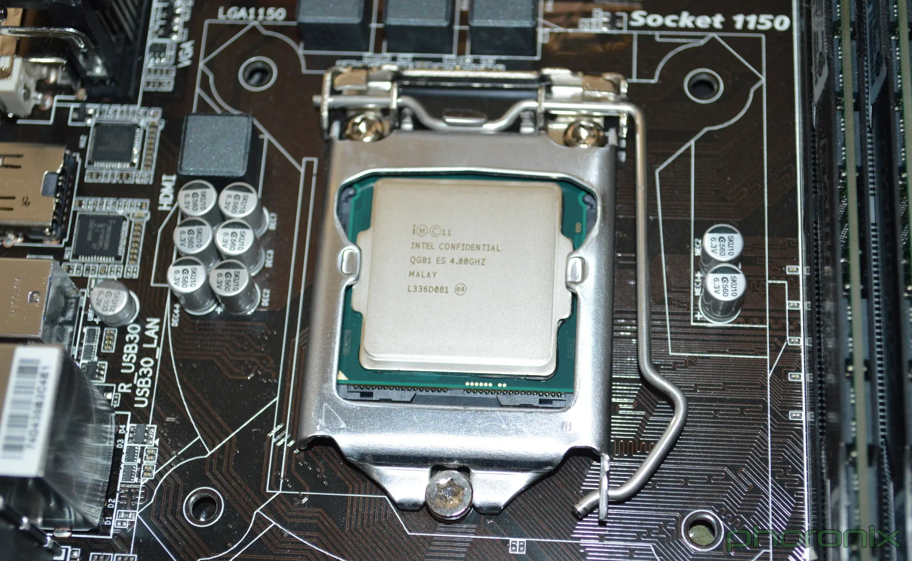 Phoronix Intel Core I7 4790k Devil S Canyon Benchmarks On Ubuntu Linux Image Intel 4790k System