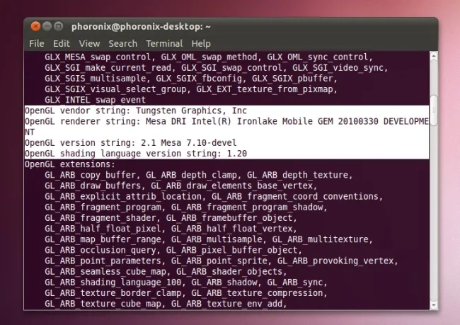 Intel Windows vs. Linux GPU Performance Q4 2010 Phoronix