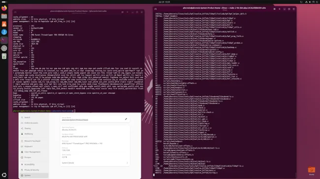 Linux 7.2 testing on AMD Ryzen Threadripper