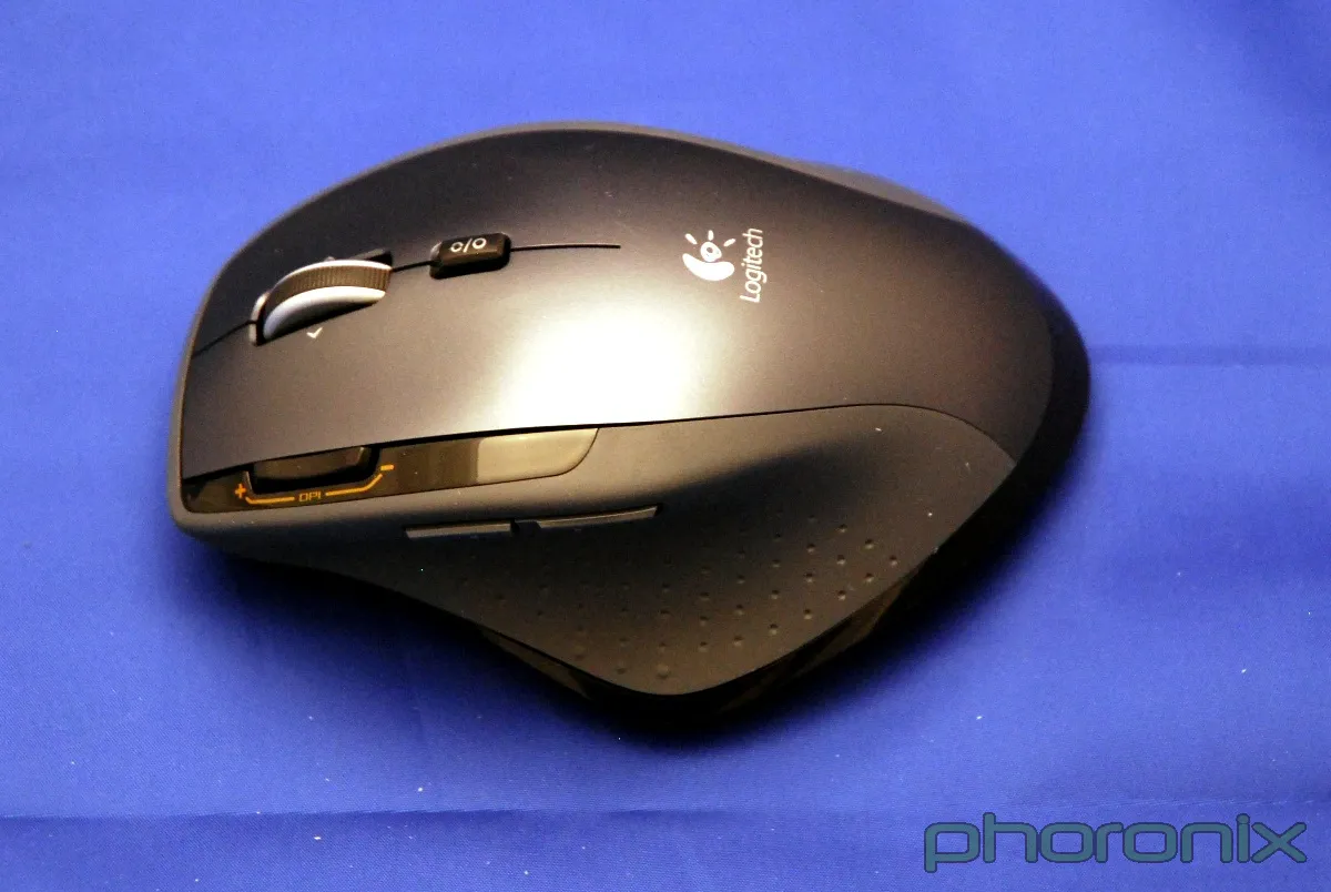 Phoronix] Logitech MX1100 Cordless Laser Mouse Image (Logitech Mx1100