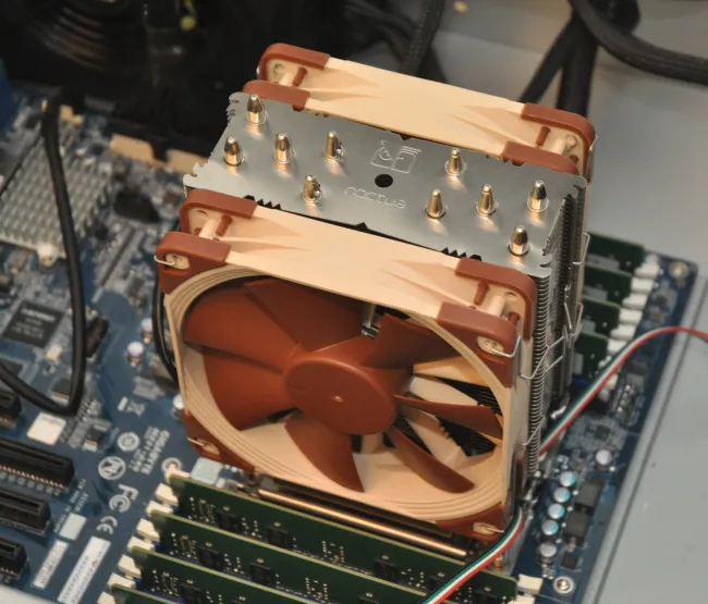 Cooling AMD EPYC With Noctua Coolers: NH-U9 TR4-SP3, NH-U12S