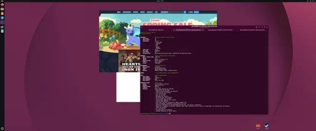 GNOME 50 desktop